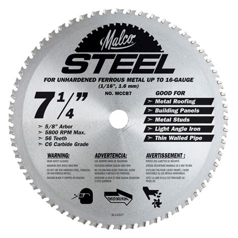 circular saw blade sheet metal|skill saw metal cutting blade.